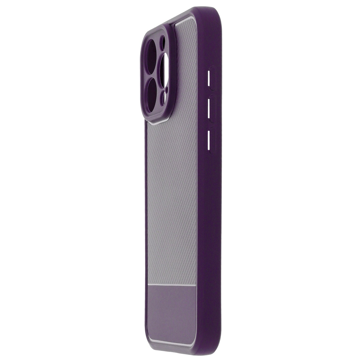 iPhone 17 - Flexibel Carbon Mjuk TPU Skal - Lila