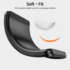 iPhone 17 - Flexibel Carbon Mjuk TPU Skal - Svart