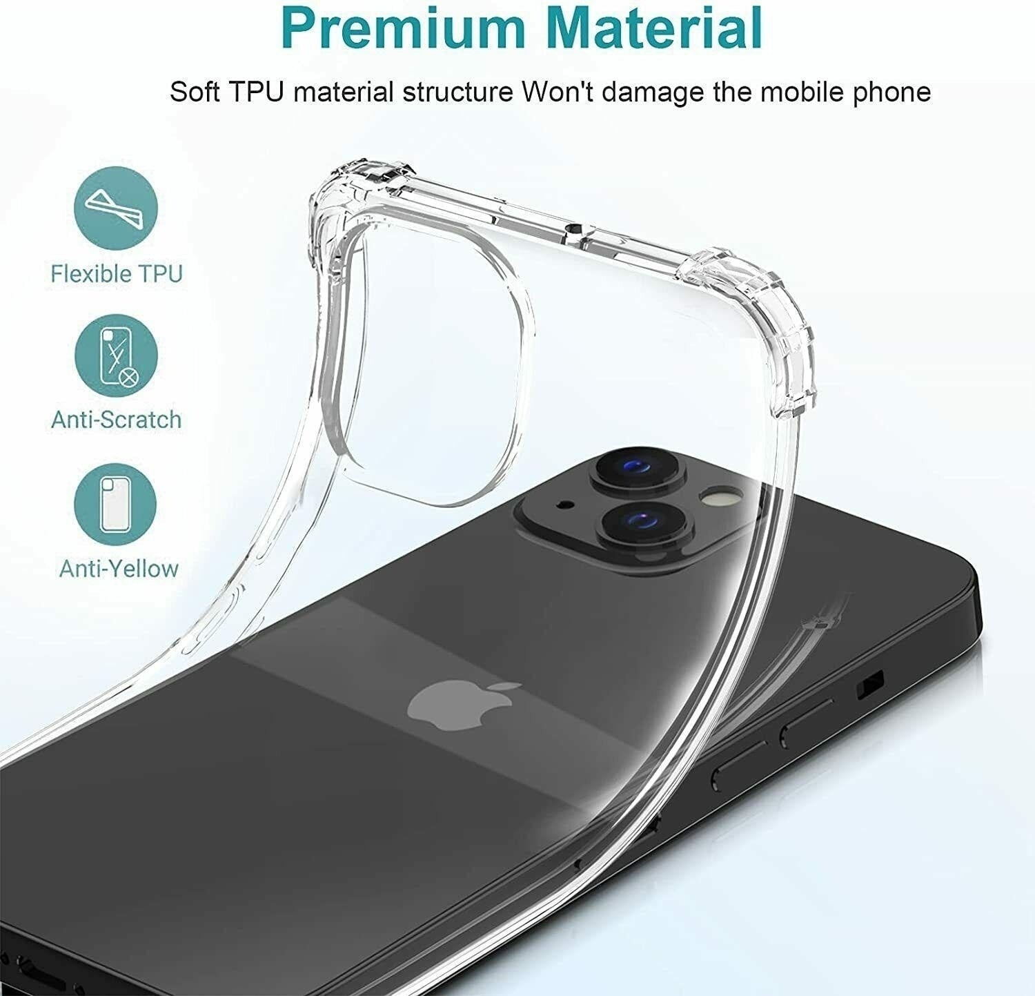 iPhone 17 Pro - Bumper Extra Stöttåligt Slim Mjuk Skal