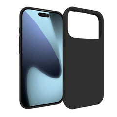 iPhone 17 Pro - Matt TPU Mjuk Skal - Svart
