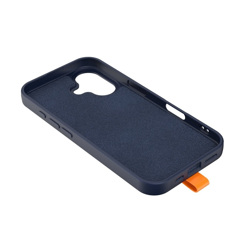 iPhone 17 Pro Max - Loop Thin Mag MagSafe skal med fingerhållare Mörkblå
