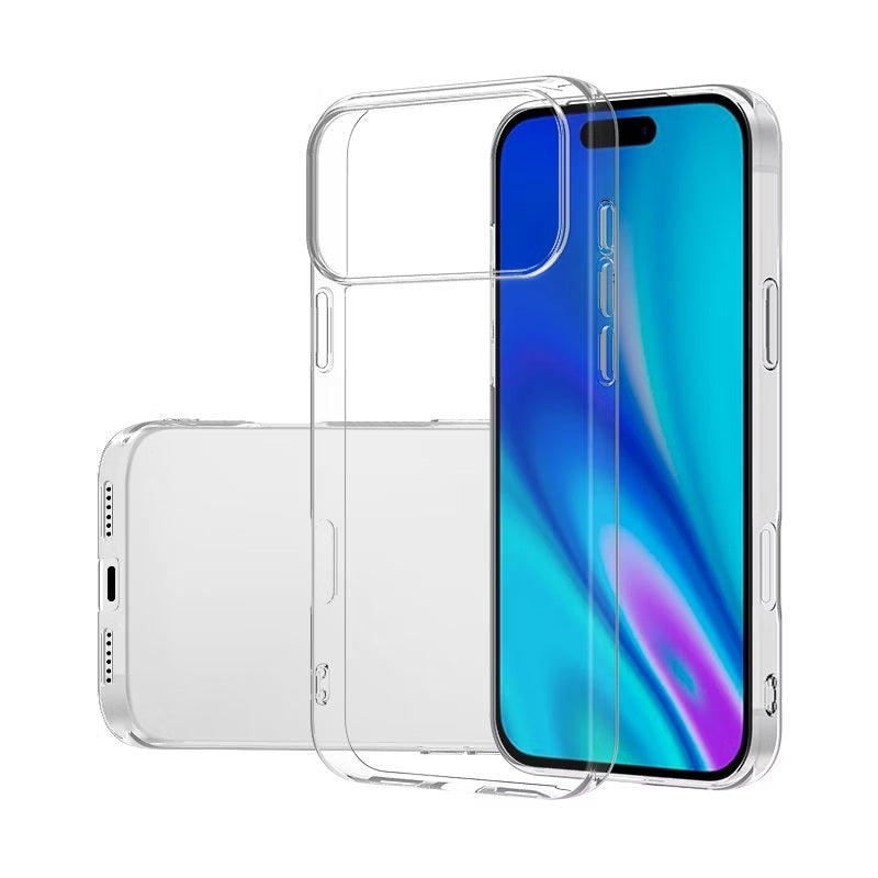iPhone 18 Pro / iPhone 17 Pro - Premium Transparent Mjuk Skal