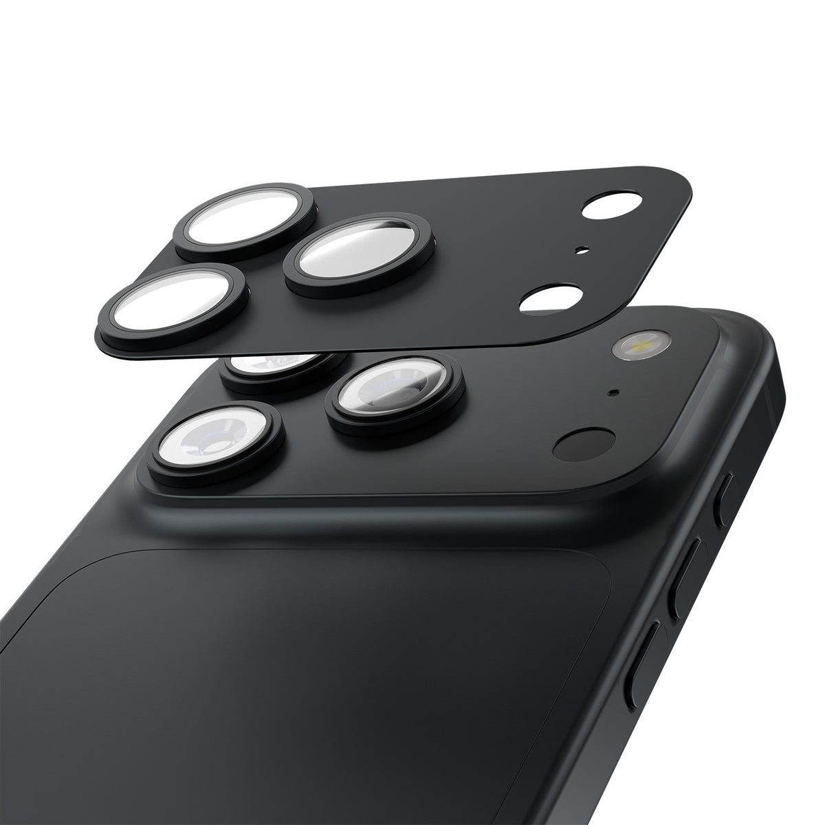 iPhone 18 Pro / 18 Pro Max – Etteri Full Kameraskydd 9H – Dark Grey