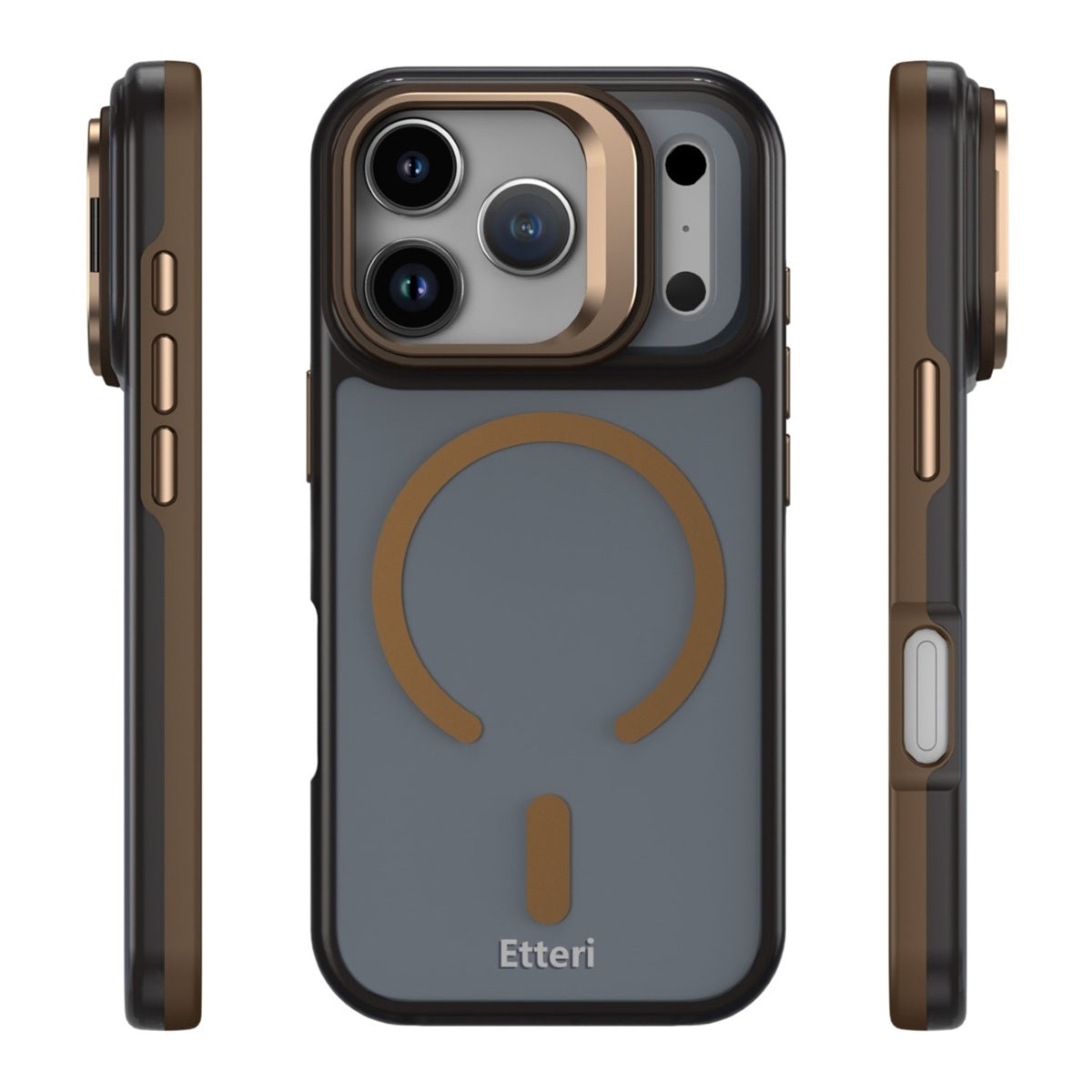 iPhone 18 Pro Max / 17 Pro Max - MagSafe Etteri Morning Fog Skal - Brun