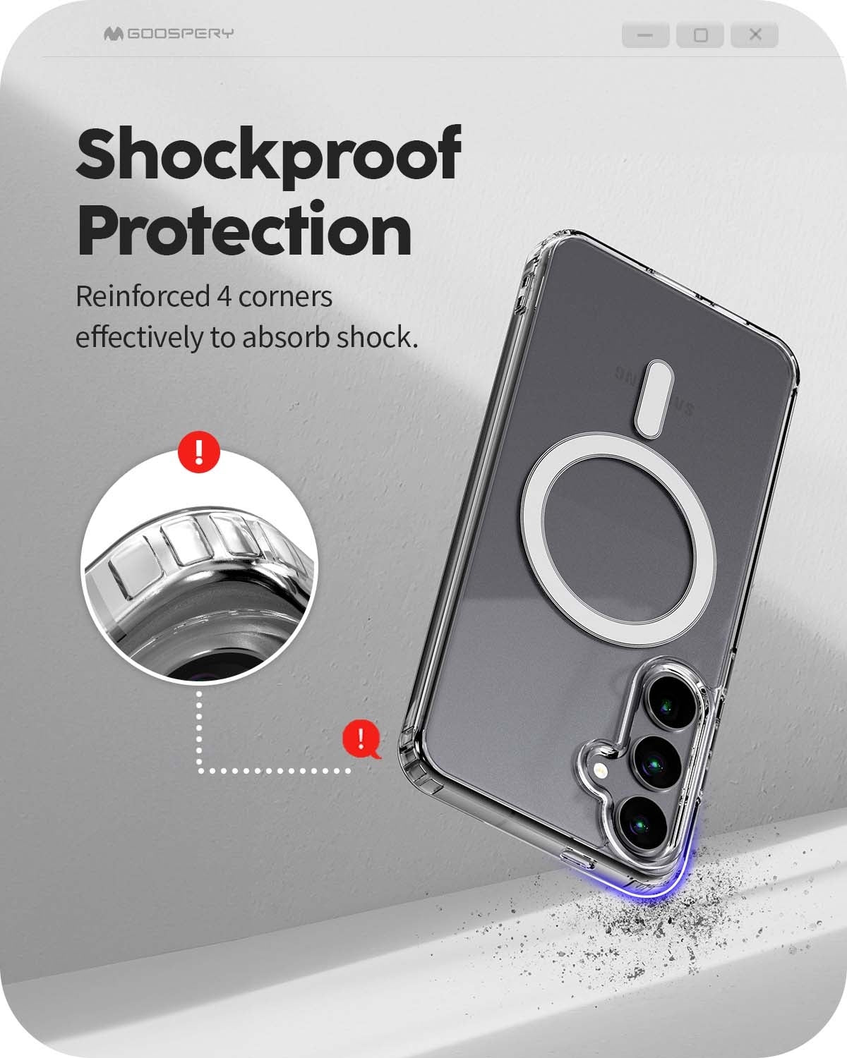 iPhone 18 Pro Max / 17 Pro Max - MagSafe-kompatibelt Mercury Jell Hard Skal