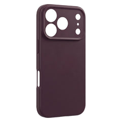 iPhone 18 Pro Max / 17 Pro Max - Silicon Matt TPU Mjuk Skal - Dark Cherry