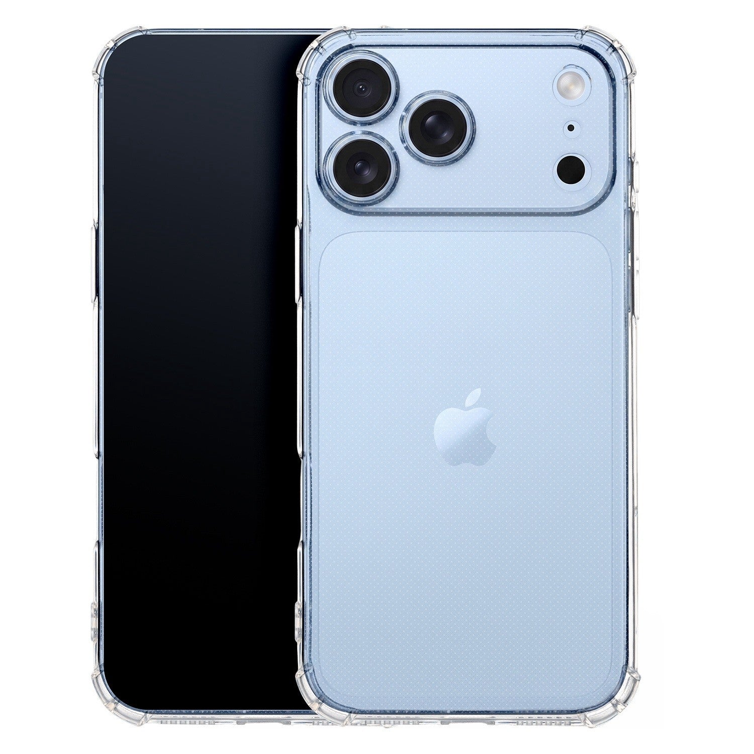 iPhone 18 Pro Max / iPhone 17 Pro Max - Bumper Extra Stöttåligt Slim Mjuk Skal