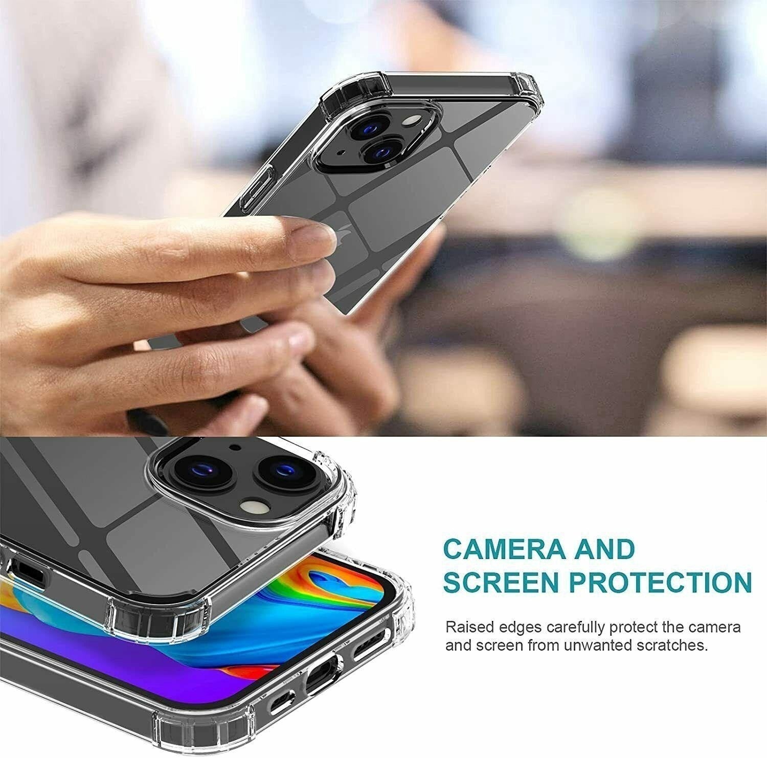 iPhone 18 Pro / iPhone 17 Pro - Bumper Extra Stöttåligt Slim Mjuk Skal