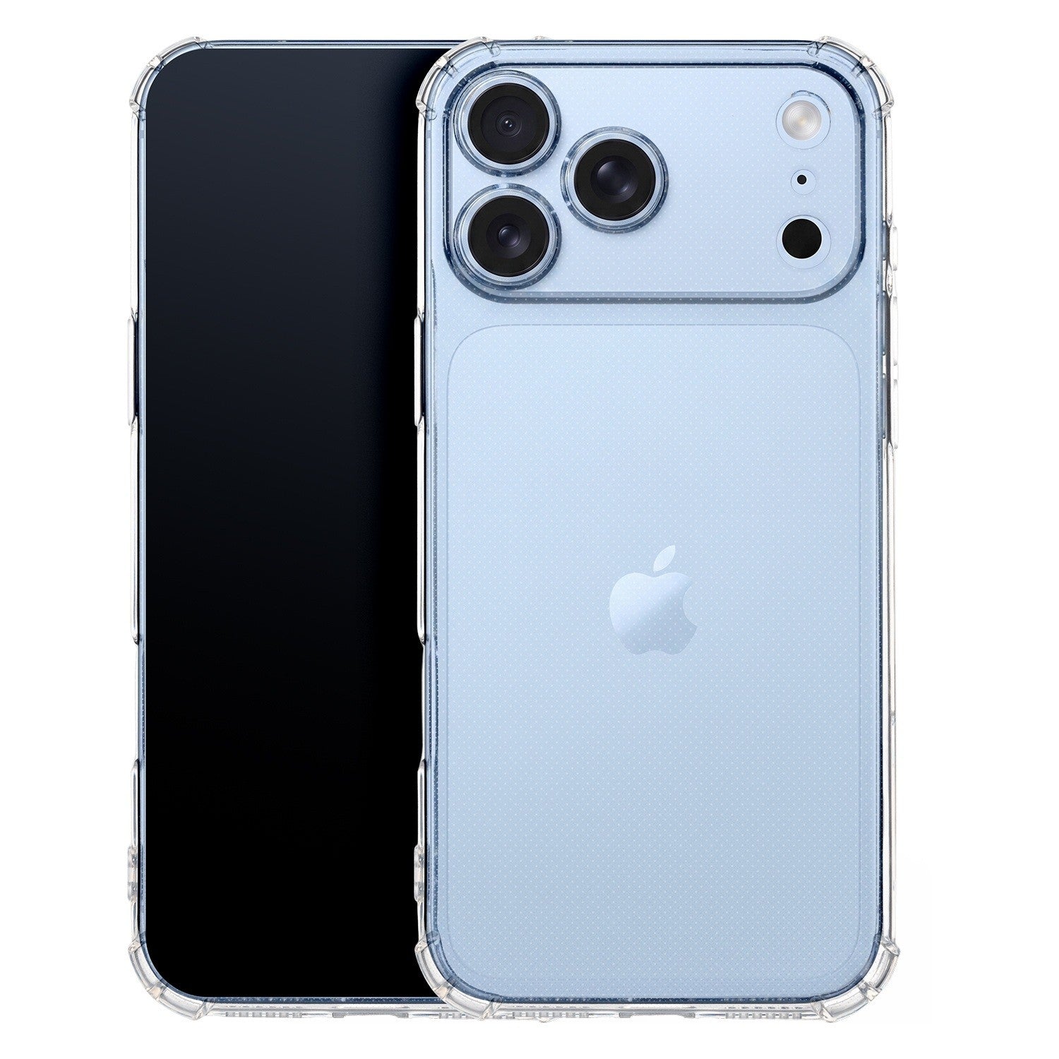iPhone 18 Pro / iPhone 17 Pro - Bumper Extra Stöttåligt Slim Mjuk Skal