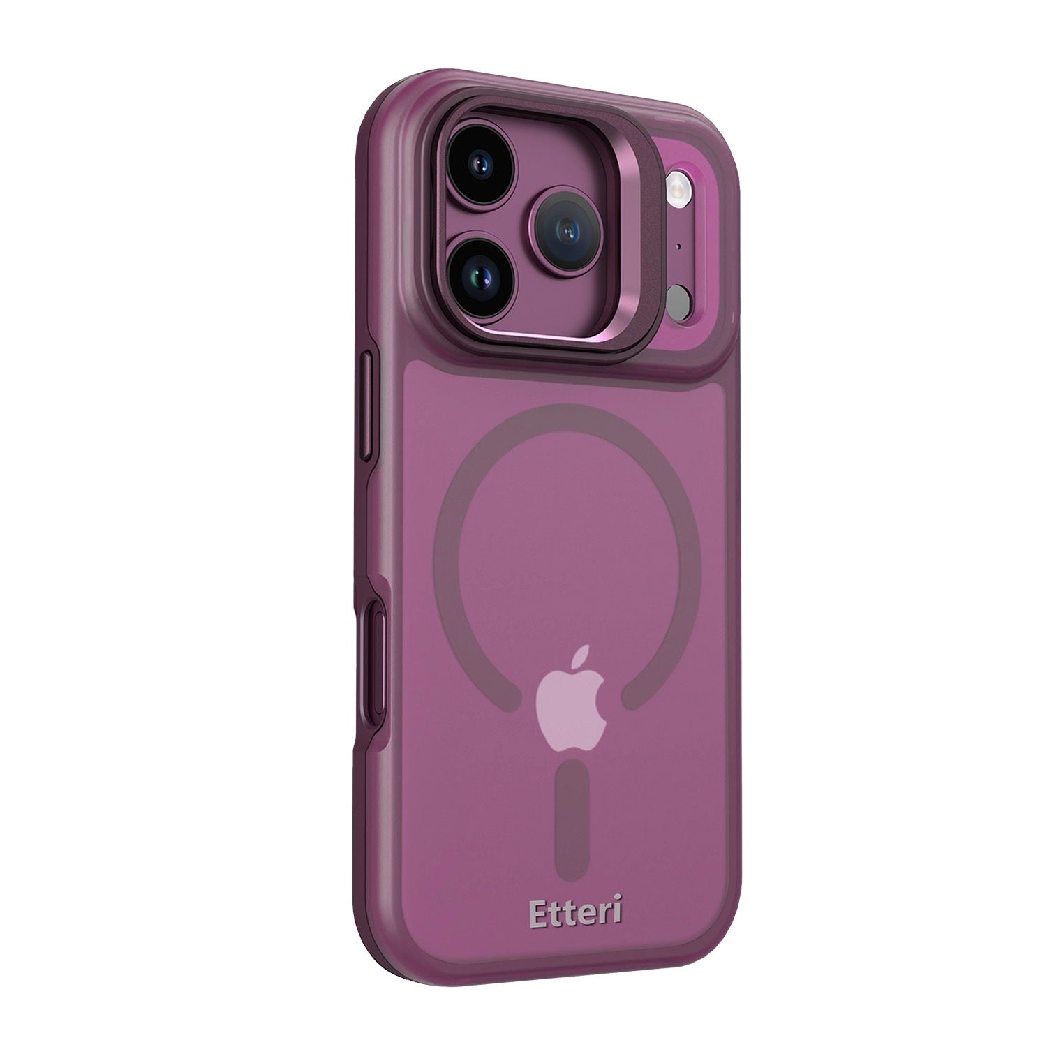 iPhone 18 Pro / iPhone 17 Pro - MagSafe Etteri Morning Fog Skal - Dark Cherry