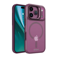 iPhone 18 Pro / iPhone 17 Pro - MagSafe Etteri Morning Fog Skal - Dark Cherry
