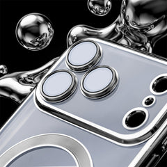 iPhone 18 Pro / iPhone 17 Pro - MagSafe-kompatibelt Chrome Skal - Silver