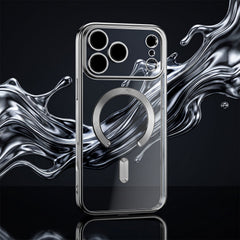 iPhone 18 Pro / iPhone 17 Pro - MagSafe-kompatibelt Chrome Skal - Silver