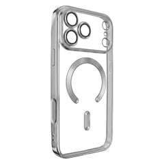 iPhone 18 Pro / iPhone 17 Pro - MagSafe-kompatibelt Chrome Skal - Silver