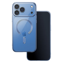 iPhone 18 Pro / iPhone 17 Pro - MagSafe-kompatibelt Chrome Skal - Sky Blue