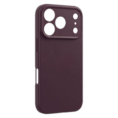 iPhone 18 Pro / iPhone 17 Pro - Silicon Matt TPU Mjuk Skal - Dark Cherry