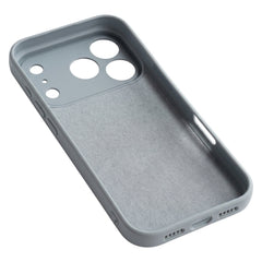 iPhone 18 Pro / iPhone 17 Pro - Silicon Matt TPU Mjuk Skal - Silver
