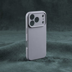 iPhone 18 Pro / iPhone 17 Pro - Silicon Matt TPU Mjuk Skal - Silver