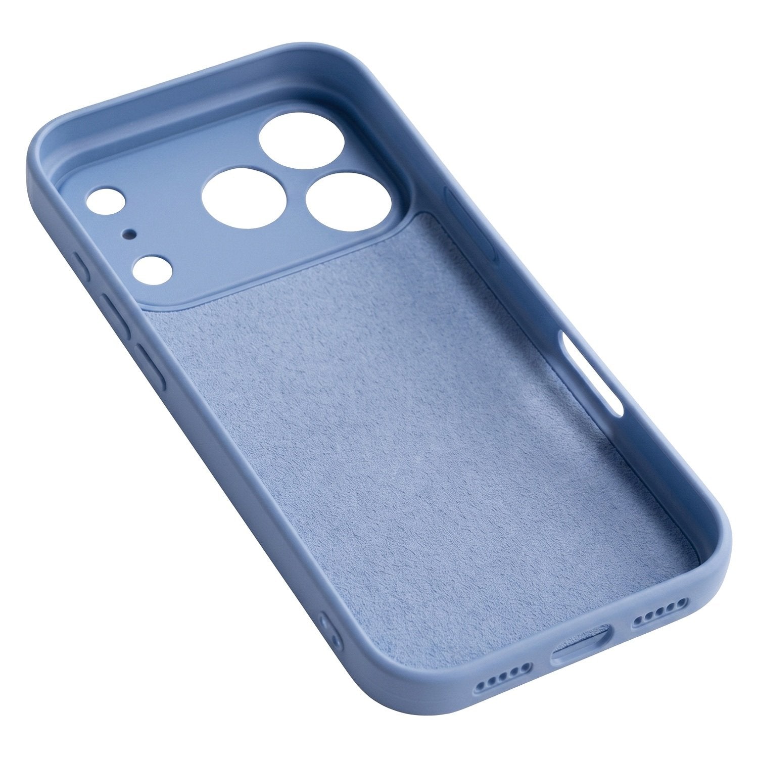 iPhone 18 Pro / iPhone 17 Pro - Silicon Matt TPU Mjuk Skal - Sky Blue