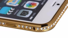 iPhone 6 / 6S - Fancy Skal Bakstycket smycke på baksidan - guld