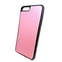 iPhone 7 / 8 Beeyo Carbon Bakstycket - Rosa