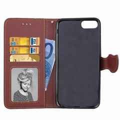 iPhone 7 / 8 - Löf Flip Case Mobilplånbok - Brun