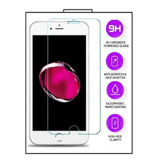 iPhone SE 2022 / SE 2020 / 7 / 8 Transparent Slim Skal + Härdat Glas