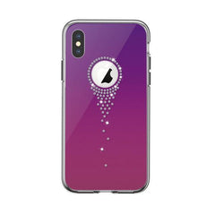 iPhone XS Max - DEVIA Angel Tears Series Skal - Lila