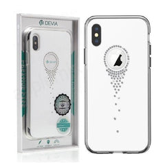 iPhone XS Max - DEVIA Angel Tears Series TPU Skal - Vit