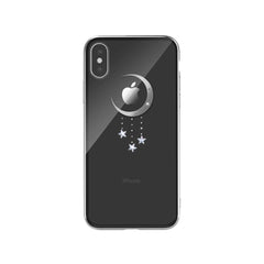 iPhone XS Max - DEVIA Meteor Crystal Case-TransparentSilver