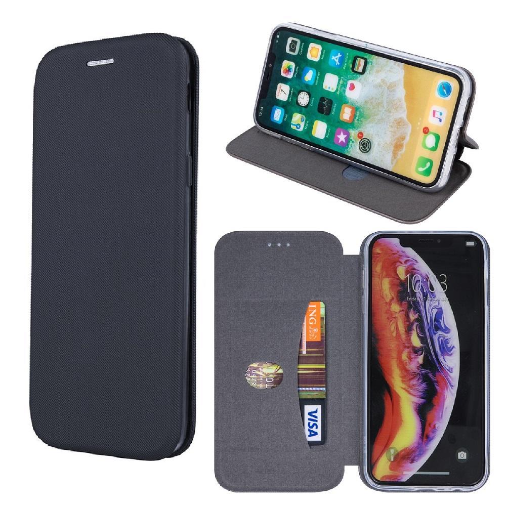 iPhone XS Max - Smart Viva Flip Case Mobilplånbok - Svart