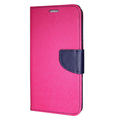 iPhone X / XS - Smart Fancy Flip Case Mobilplånbok - Rosa