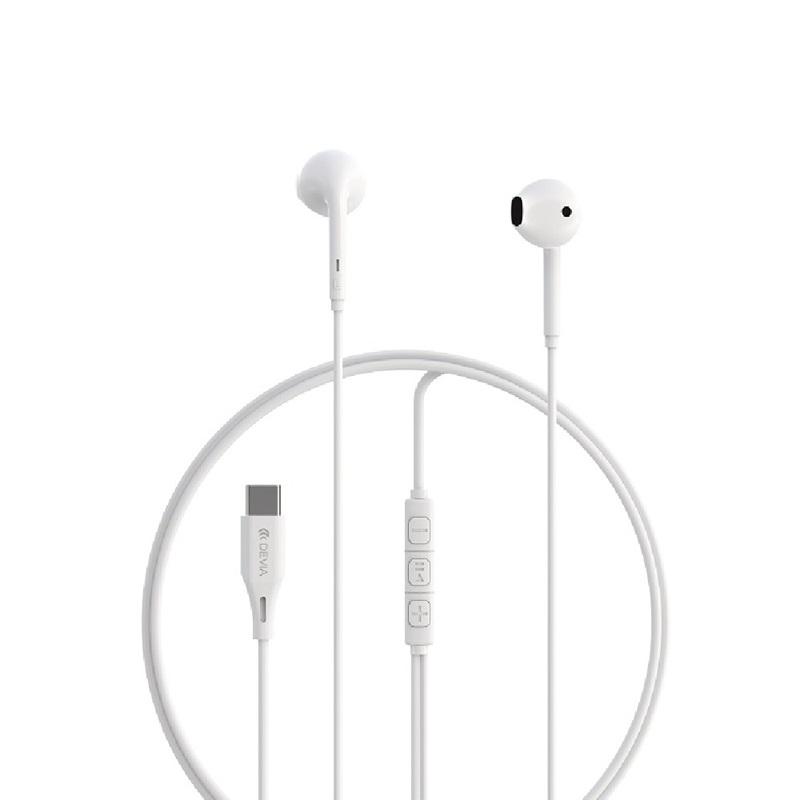 in-Ear USB-C hörlurar för Samsung / iPhone 15, 16 och Mobil med USB-C Kontakt
